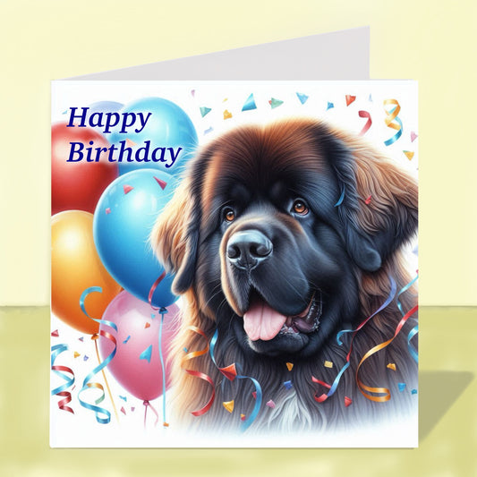 Newfoundland - Birthday Card