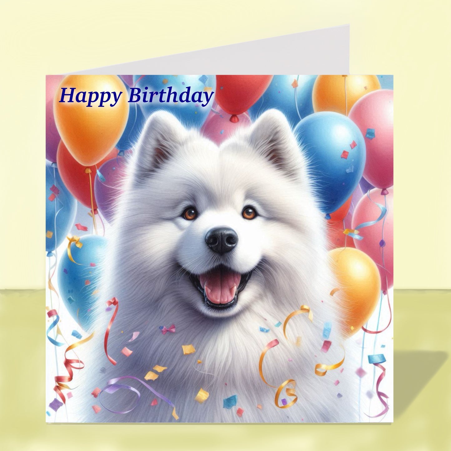Samoyed - Birthday Card