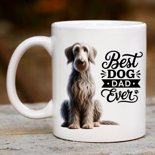 Scottish Deerhound - Father's Day Mug
