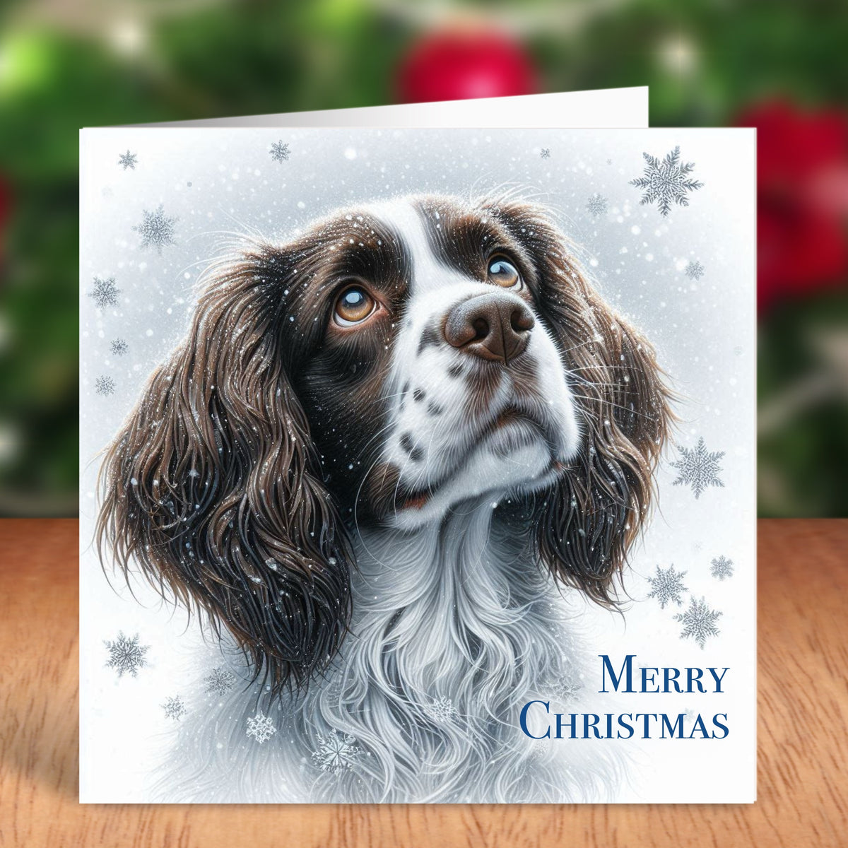 Springer Spaniel - Christmas Card