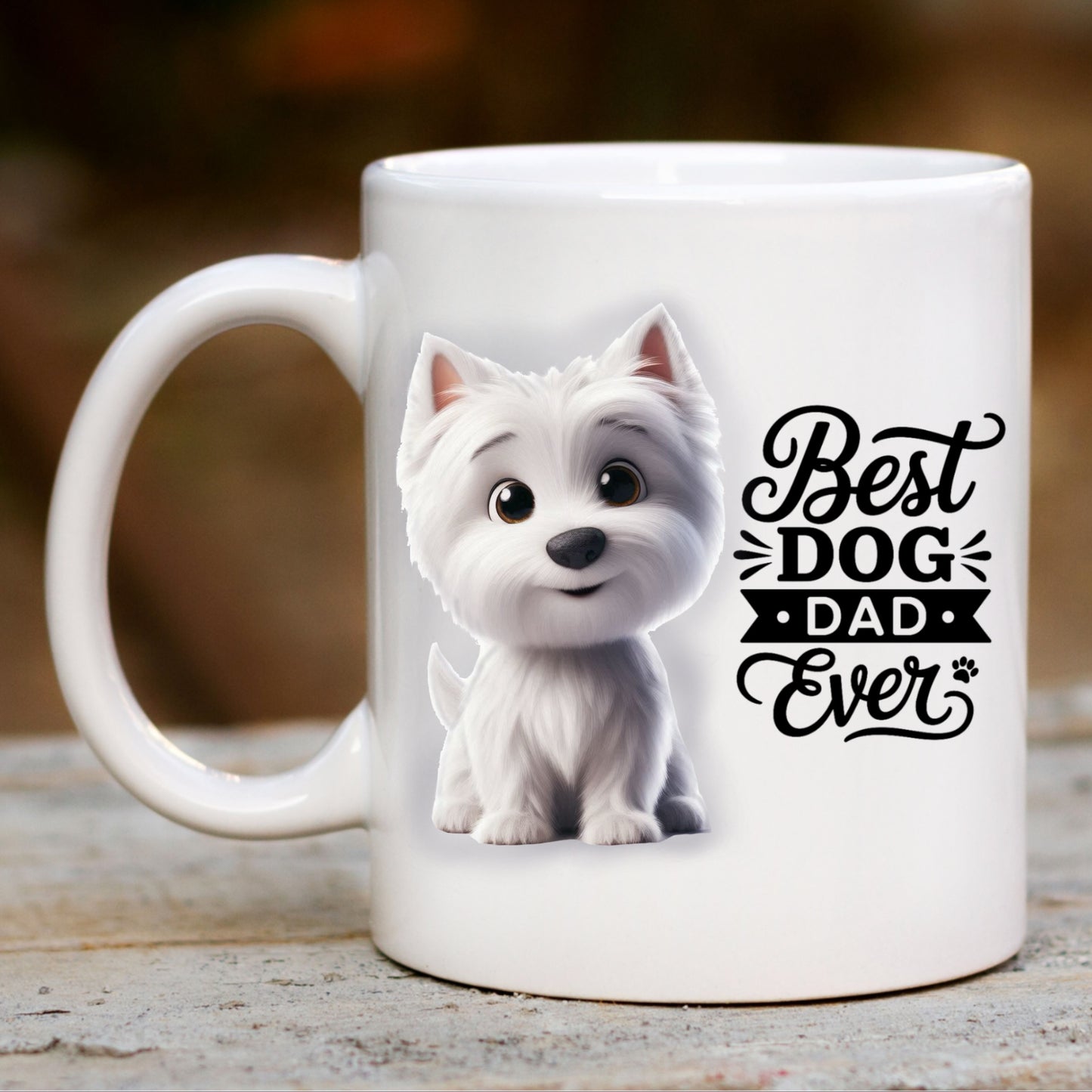 West Highland Terrier - Father's Day Mug