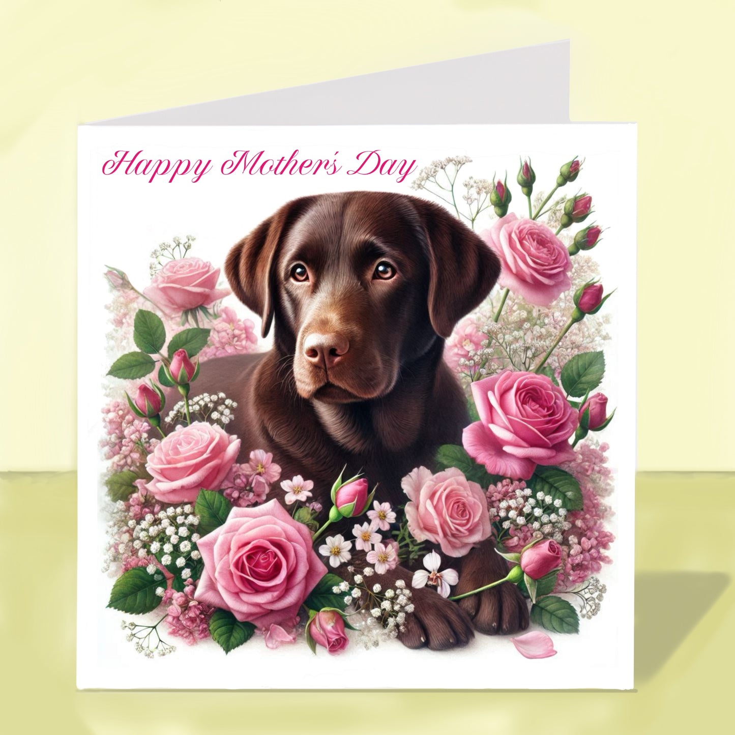 Labrador Mother's Day Card